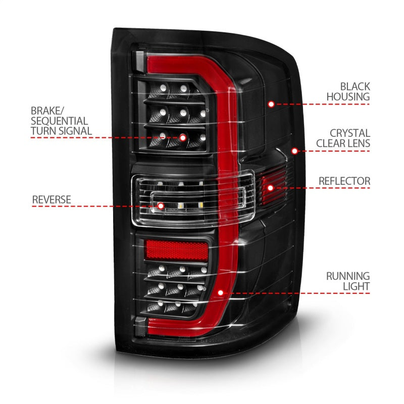 Load image into Gallery viewer, Anzo 311464 ANZ LED Taillights
