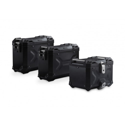 Sw-Motech ADV.07.664.75001/B Adventure Luggage Set - Black