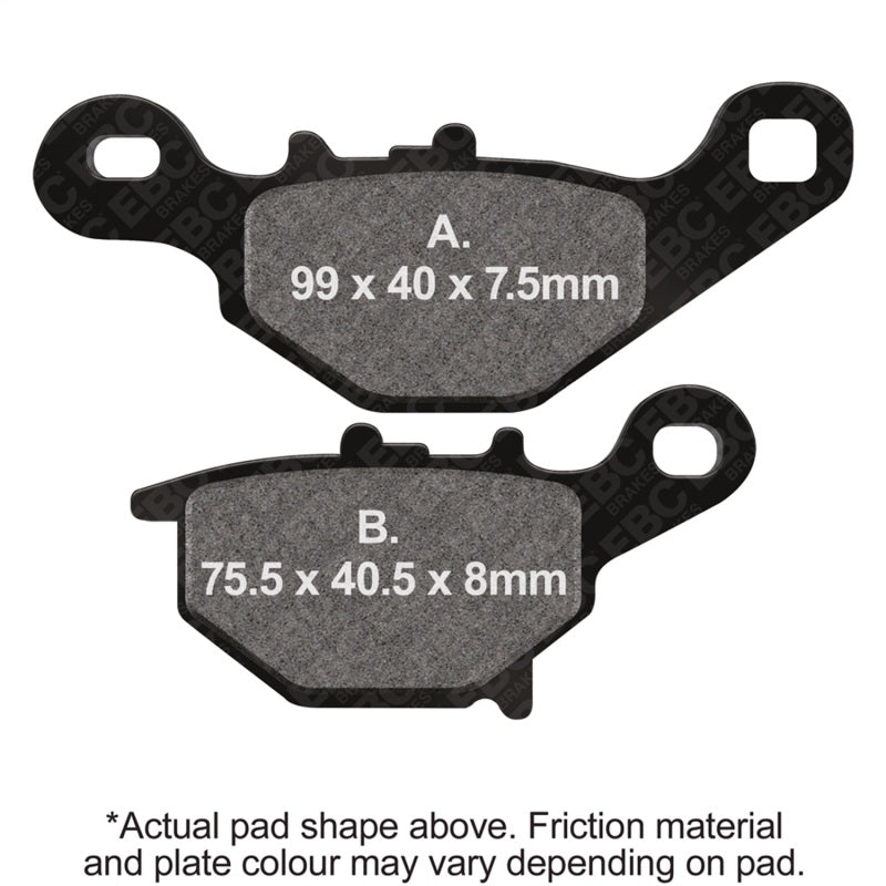 Load image into Gallery viewer, Ebc Powersports FA401X EBC FA-SFA-X Brake Pads
