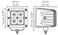 Hella 357204821 HELLA Optilux LED Cube
