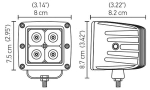 Hella 357204821 HELLA Optilux LED Cube