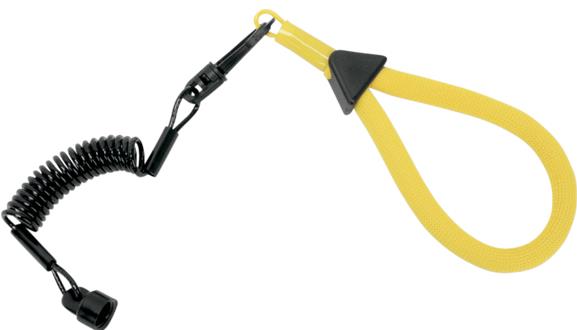 Atlantis A7473 Floating Wrist Lanyard - Yellow/Black