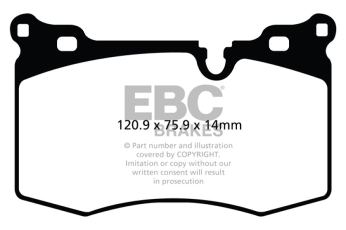 Ebc DP31854C EBC Redstuff Brake Pad Sets
