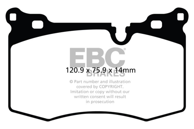 Load image into Gallery viewer, Ebc DP31854C EBC Redstuff Brake Pad Sets
