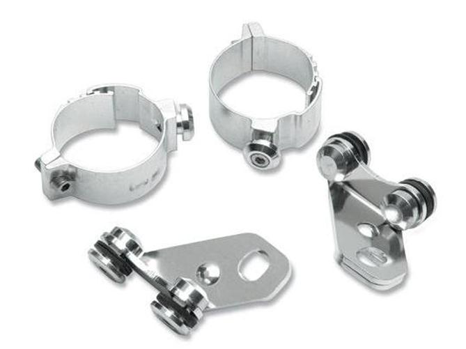 Memphis Shades MEM9898 Lowers Mount Kit for Fats/Slim and Sportshield - Polished