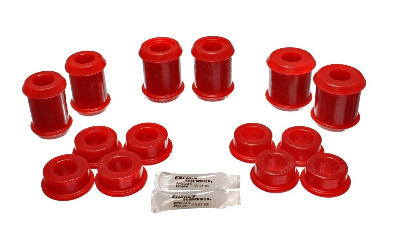 Load image into Gallery viewer, Energy Suspension 3.3177R ES Cntrl Arm Bushings - Red
