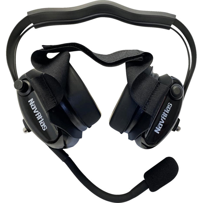 Navatlas NB202BK Premium Behind the Headset - Black