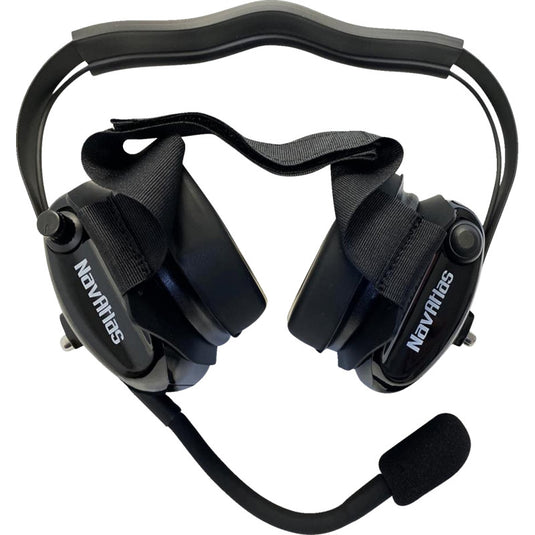 Navatlas NB202BK Premium Behind the Headset - Black