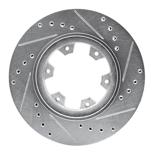 R1 Concepts 631-67080L RNC Brake Rotor - Drill & Slot