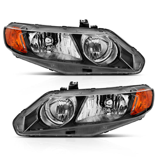 Anzo 121547 ANZ Crystal Headlights