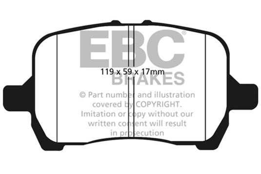 Ebc UD1160 EBC Ultimax2 Brake Pad Sets