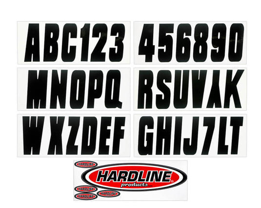 Hardline BLK350EC HRL Registration Letters