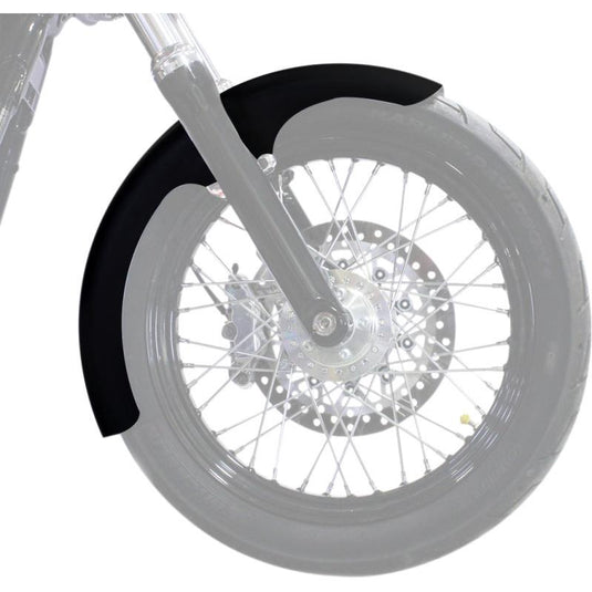 Klock Werks KWF-02-0496 Hugger Series Front Fenders With Mounting Blocks - Tapered Front Leg