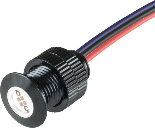 Bagger Nation BOLTS-BRK-B Lightning Bolts Led Light - Red - Black