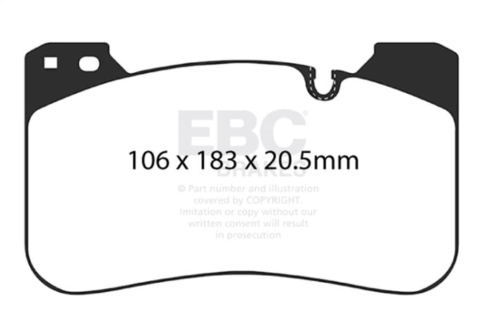 Ebc DP52331NDX EBC Bluestuff Brake Pad Sets