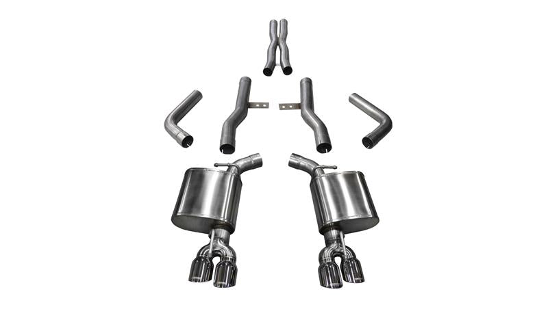 Load image into Gallery viewer, Corsa Performance 14989BLK COR Cat-Back Xtreme
