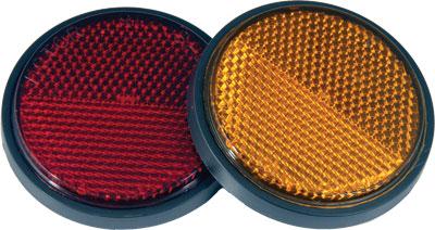 Chris Products RR2A Reflector - Adhesive Mount - Amber