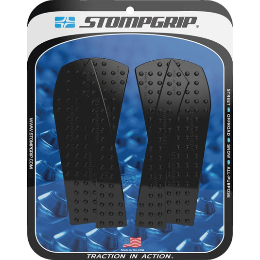 Stompgrip 55-10-0206B Volcano Profile Traction Tank Grip - Street - Black
