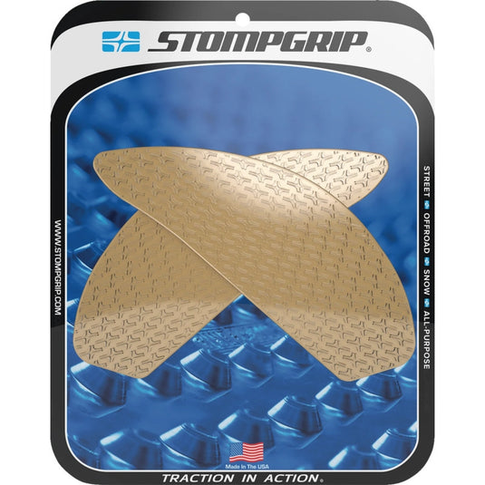 Stompgrip 55-14-0152C Icon Profile Traction Tank Grip - Street - Clear