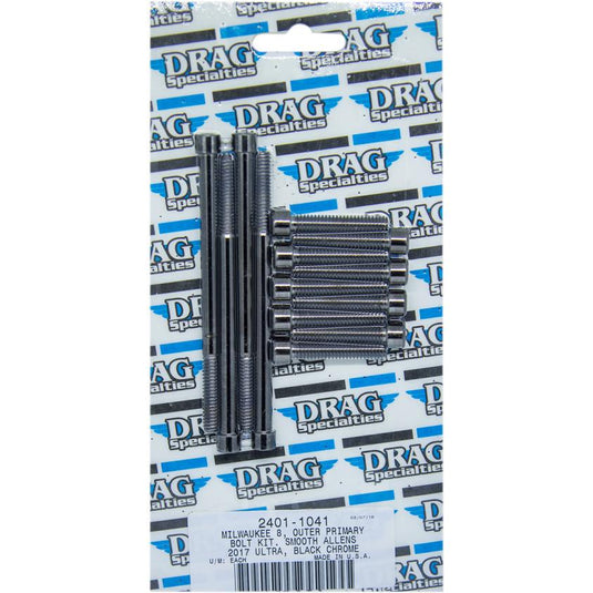 Drag Specialties 2401-1041 Outer Primary Bolt Kit - Smooth