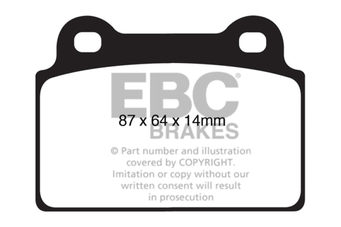 Ebc DP31985C EBC Redstuff Brake Pad Sets