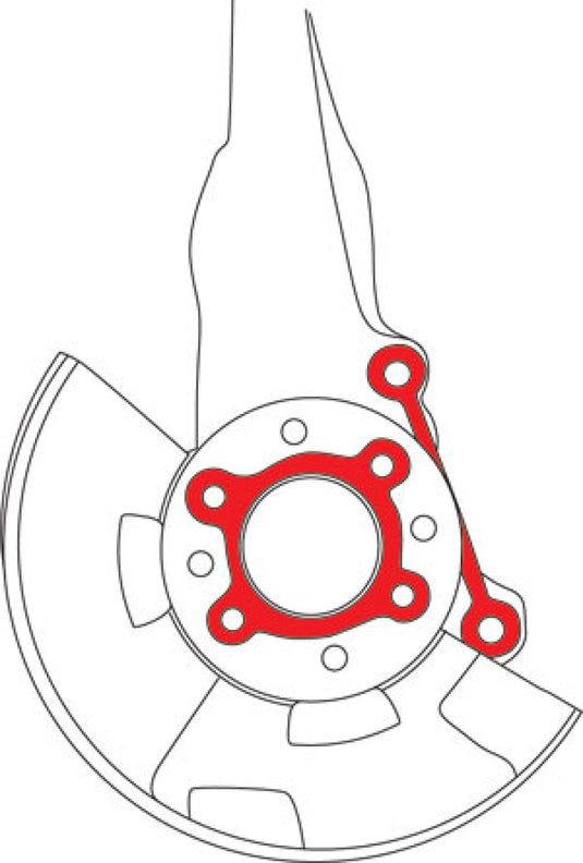 Spc Performance 71933 SPC Camber & Caliper Shim Kit