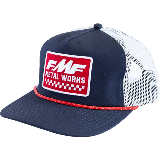 Fmf Racing Metal Works Hat (One Size Fits Most, Navy)