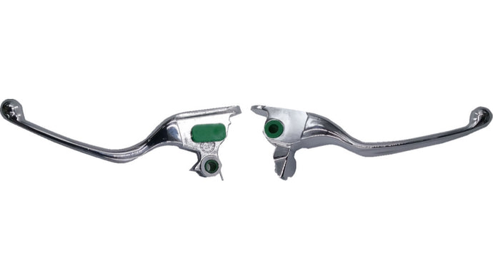 Drag Specialties 0610-2253 Wide Blade Lever Set - Chrome