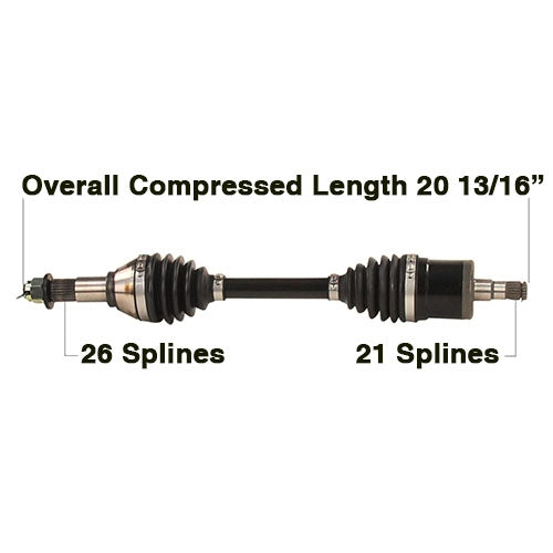 Tytaneum CAN-6089HD Heavy Duty CV Axle