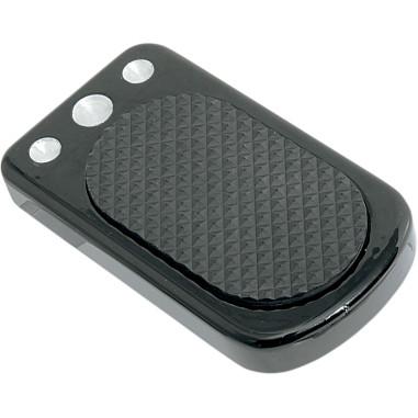 Drag Specialties 1610-0195 Black Brake Pedal Covers
