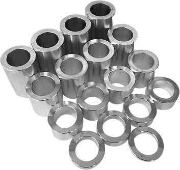 Harddrive 339359 1in. Wheel Spacer Kit - Chrome