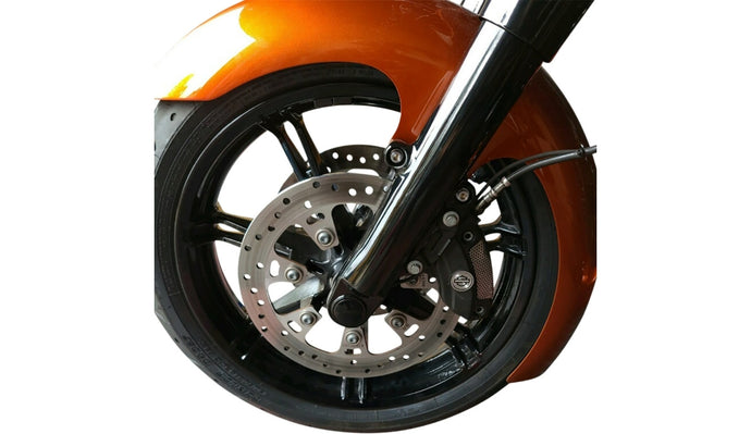 Klock Werks KWS-01-0610 Flush Mount Front Axle - Black with Black End Caps