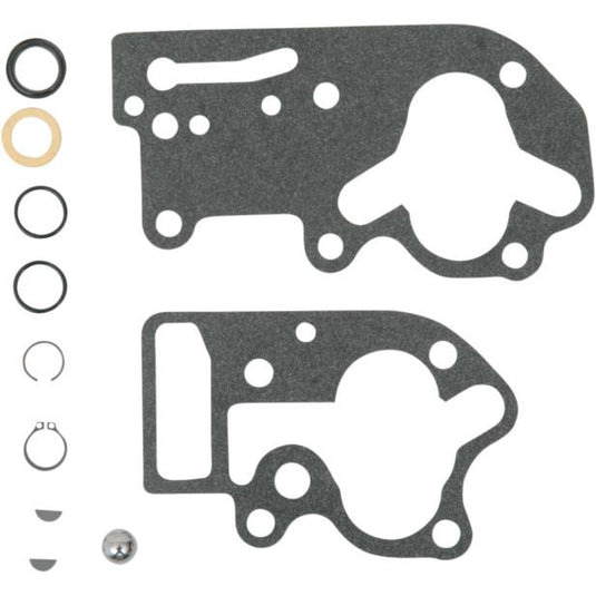 James Gasket 81-FLH Oil Pump Repair Gasket/Seal Kit - Black Paper