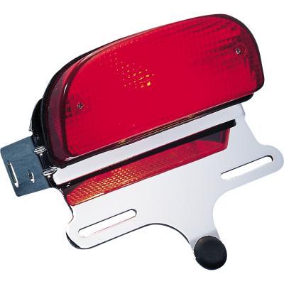 Drag Specialties DS-272021 Custom Taillight/Chrome Bracket Assembly