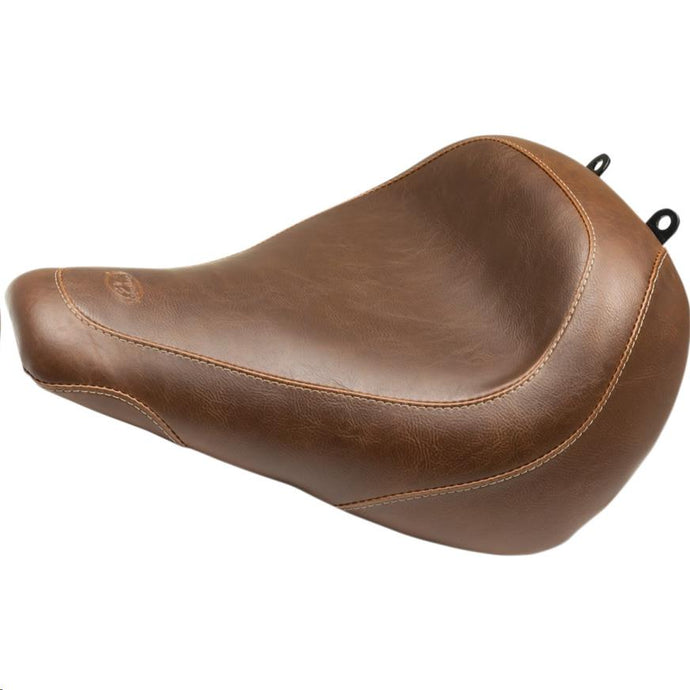 Mustang 83020 Wide Tripper Solo Seat - Vintage - Brown