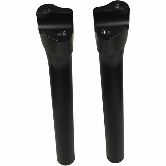 Drag Specialties 0602-0810 Buffalo Pullback Risers - 9.5in. Tall - Flat Black