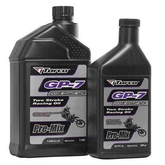 Torco International Corp T930077YE GP-7 Racing 2T Oil - .5L.