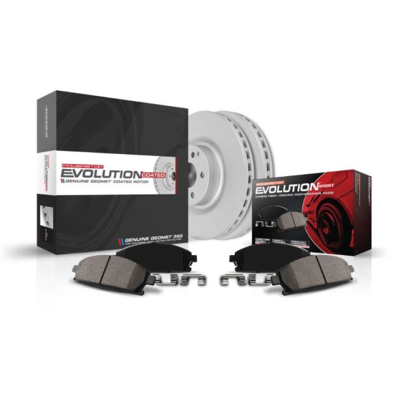 Load image into Gallery viewer, Powerstop CRK7080 PSB Z23 Evolution Coated Kit
