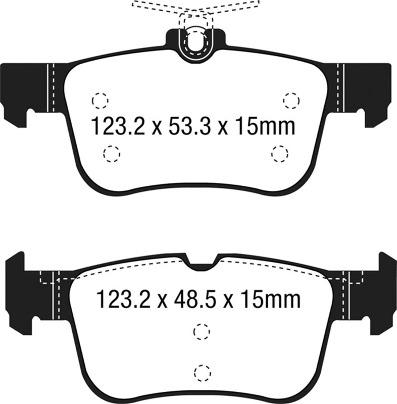 Load image into Gallery viewer, Ebc UD1833 EBC Ultimax2 Brake Pad Sets
