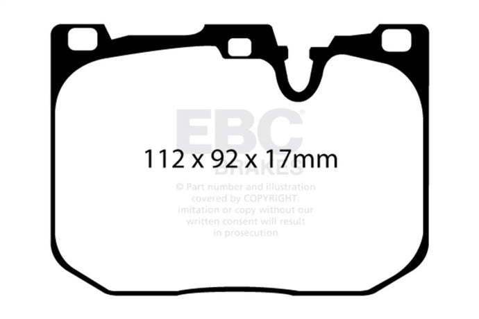 Ebc DP32130C EBC Redstuff Brake Pad Sets