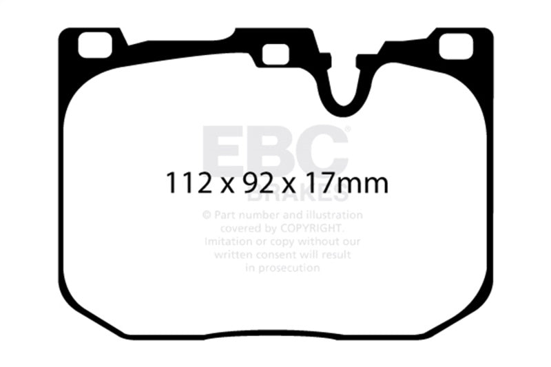Load image into Gallery viewer, Ebc DP82130RPX EBC RP-X Brake Pad Sets
