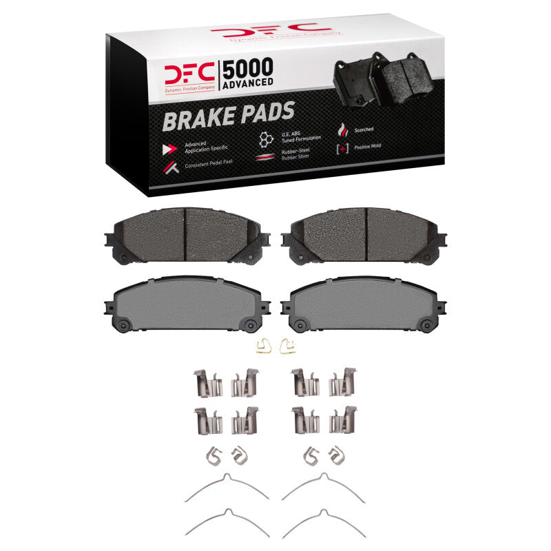 Load image into Gallery viewer, Dfc 1551-1324-01 DFC 5000 Advanced Ceramic Brake Pads
