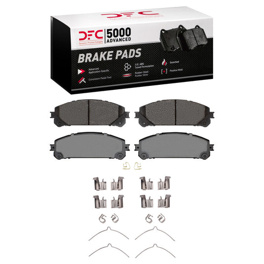 Dfc 1551-1324-01 DFC 5000 Advanced Ceramic Brake Pads