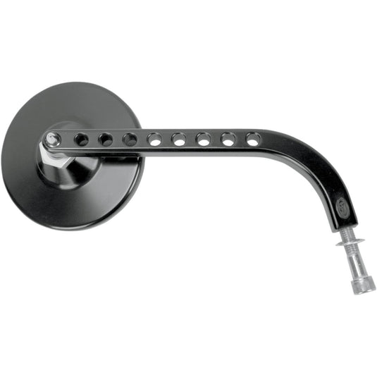 Joker Machine 03-016R View Tech VII Billet Mirror - Black Anodized - Right