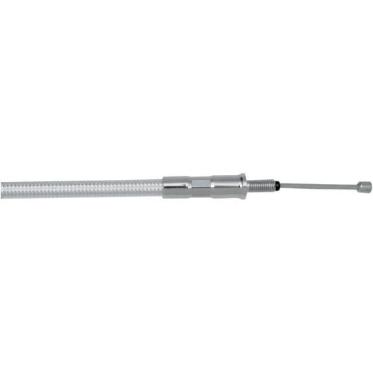 Magnum 52288 Polished Stainless Steel High Efficiency Braided Clutch Cable - 64-11/16in.