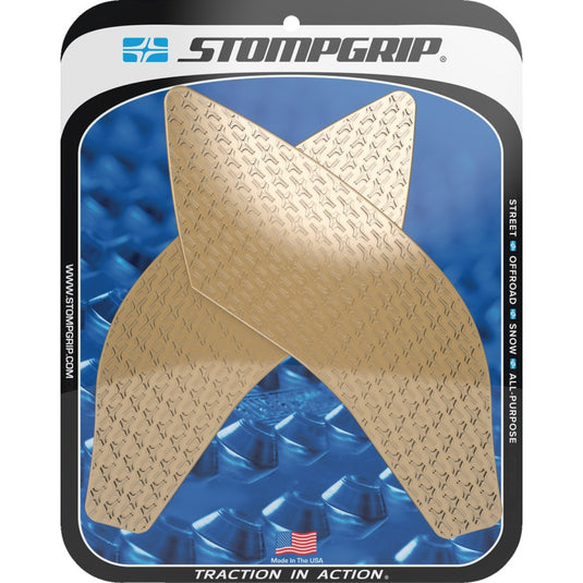 Stompgrip 55-14-0161C Icon Profile Traction Tank Grip - Street - Clear