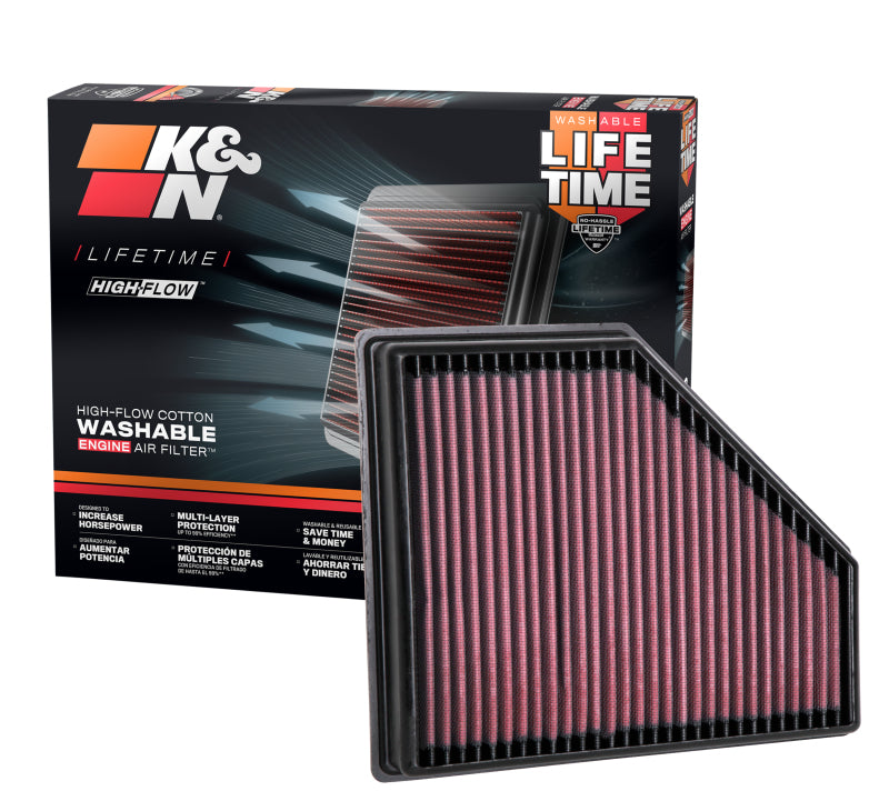 Load image into Gallery viewer, K&amp;N Engineering 33-3136 KN Drop in Air Filters
