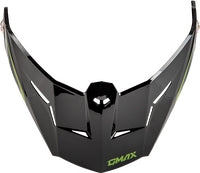 G-Max Gmax Md-74 Visor W/Screws - Spectre Black/Green - OSFM