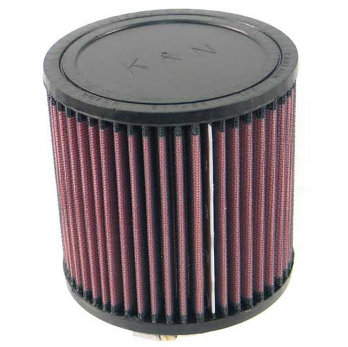 K&N Engineering RU-2430 Universal Round Straight Air Filter - Rubber End Cap
