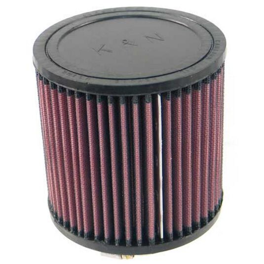 K&N Engineering RU-2430 Universal Round Straight Air Filter - Rubber End Cap